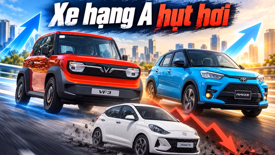 Từ hơn 45.000 xe xuống 6.000 xe, chuyện gì xảy ra với xe xăng hạng A?
