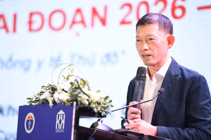 TS Nguyễn Đình Hưng phát biểu khai mạc.