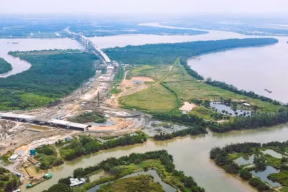 Văn phòng của Novaland tại Khu tái định cư Bình Khánh.