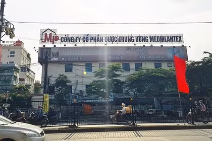 Trụ sở Công ty cổ phần Dược Trung ương Mediplantex . Ảnh Công ty