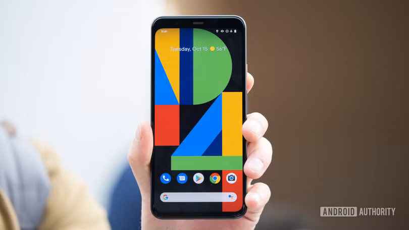 Dòng Pixel 4 được tích hợp Android 10 (Ảnh: Android Authority)