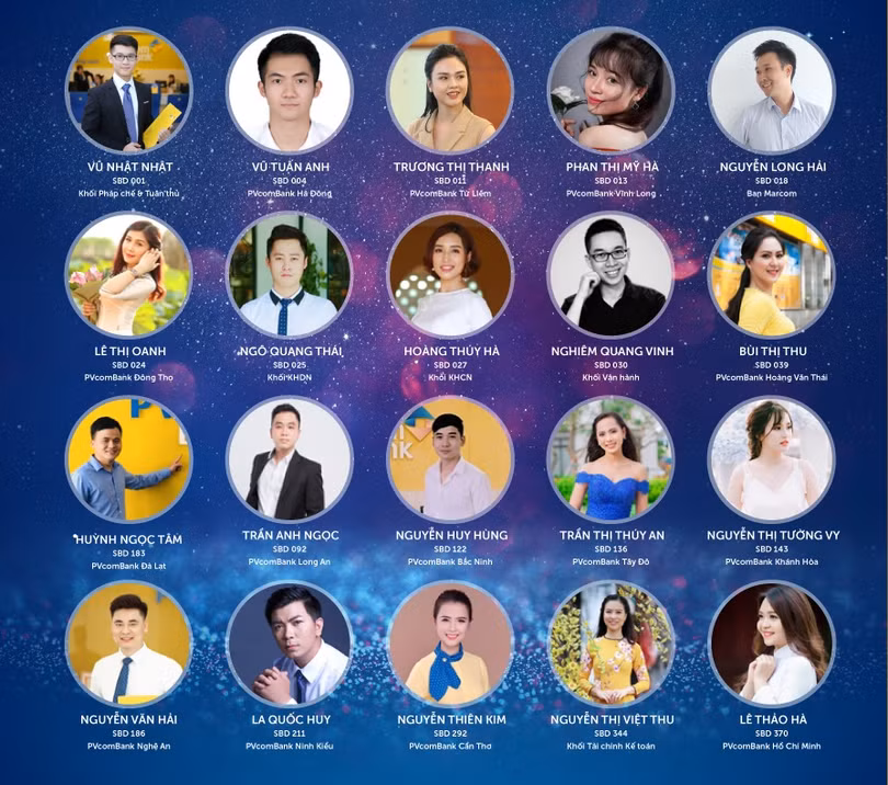 Top 20 thí sinh tham dự cuộc thi “Mr & Ms PVcomBank 2018
