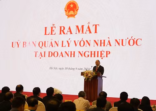 Thủ tướng Nguyễn Xuân Phúc phát biểu giao nhiệm vụ cho Ủy ban.