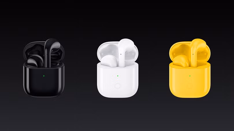 Realme Buds Air có 3 màu để bạn lựa chọn (Ảnh: Gizmochina) Realme Buds Air có 3 màu để bạn lựa chọn (Ảnh: Gizmochina)