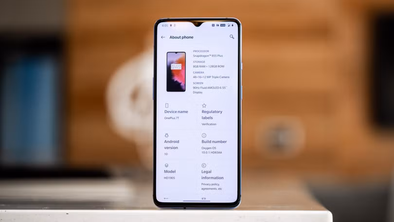 Thông số về bộ xử lý của máy (Ảnh: androidauthority.com)