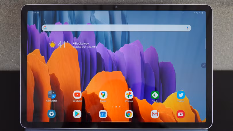 Samsung Galaxy Tab S7 Plus có chất lượng hiển thị tuyệt vời (Ảnh: Android Authority) Samsung Galaxy Tab S7 Plus có chất lượng hiển thị tuyệt vời (Ảnh: Android Authority)