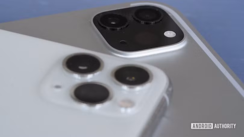 Cụm camera sau của iPad Pro 11 2020 không thể chụp xóa phông (Ảnh: Android Authority) Cụm camera sau của iPad Pro 11 2020 không thể chụp xóa phông (Ảnh: Android Authority)