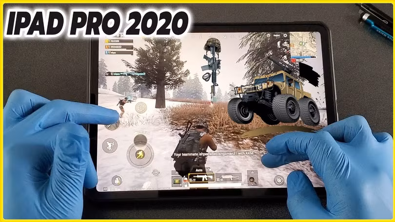 iPad Pro 11 2020 sở hữu khả năng chơi game "miễn bàn" (Ảnh: Hulksden Gaming) iPad Pro 11 2020 sở hữu khả năng chơi game "miễn bàn" (Ảnh: Hulksden Gaming)