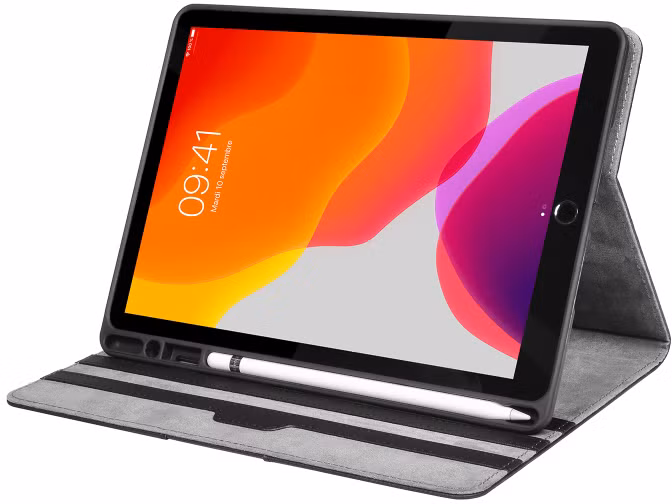 iPad 10.2 inch có viền máy khá dày (Ảnh: Raru) iPad 10.2 inch có viền máy khá dày (Ảnh: Raru)