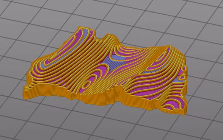 Cấu tạo của miếng thịt bò bít tết in 3D (Ảnh: NovaMeat) Cấu tạo của miếng thịt bò bít tết in 3D (Ảnh: NovaMeat)