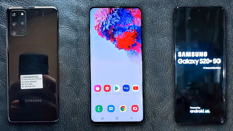 Hình ảnh rò rỉ trước đó của chiếc Samsung Galaxy S20 (Ảnh: Vnreview) Hình ảnh rò rỉ trước đó của chiếc Samsung Galaxy S20 (Ảnh: Vnreview)