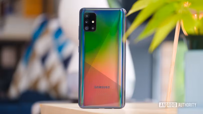Samsung Galaxy A51 sở hữu màu sắc độc đáo (Ảnh: Android Authority)