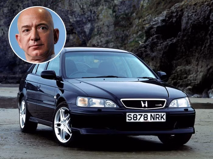 Chiếc Honda Accord mà Jeff Bezos sử dụng hằng ngày (Ảnh: Getty)