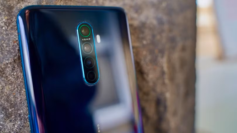 Cụm 4 camera trên chiếc máy Oppo Reno Ace (Ảnh: Android Authority) Cụm 4 camera trên chiếc máy Oppo Reno Ace (Ảnh: Android Authority)