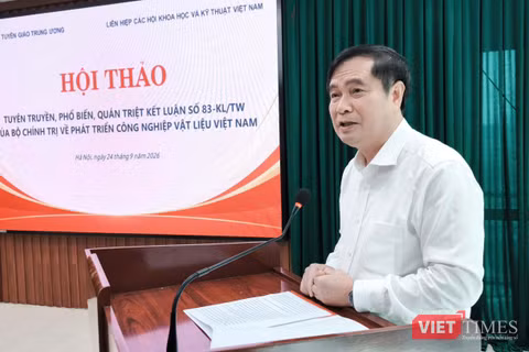 Việt Nam chuyển từ khai thác tài nguyên sang làm chủ công nghệ vật liệu