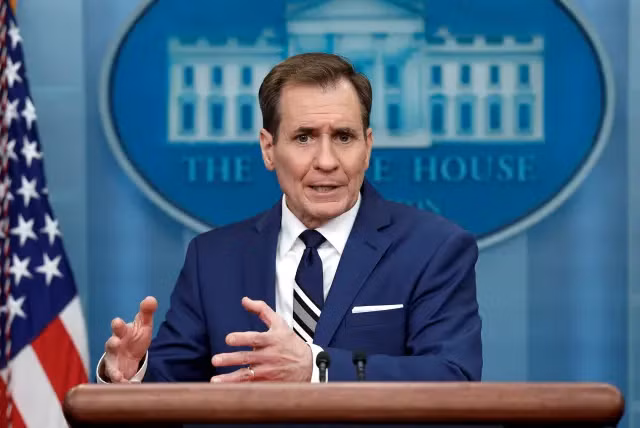 Ông John Kirby, Người phát ngôn Hội đồng An ninh Quốc gia Mỹ (Ảnh: Sohu). Ông John Kirby, Người phát ngôn Hội đồng An ninh Quốc gia Mỹ (Ảnh: Sohu).