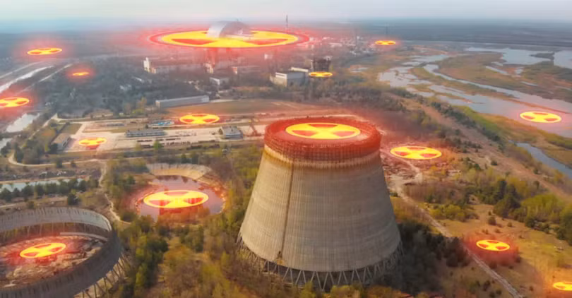 Bộ trưởng Quốc phòng Ukraine Oleksii Reznikov cảnh báo: nếu Nga tấn công Ukraine, 15 Nhà máy điện hạt nhân ở Ukraine sẽ lâm vào tình trạng nguy hiểm (Ảnh: QQ). 