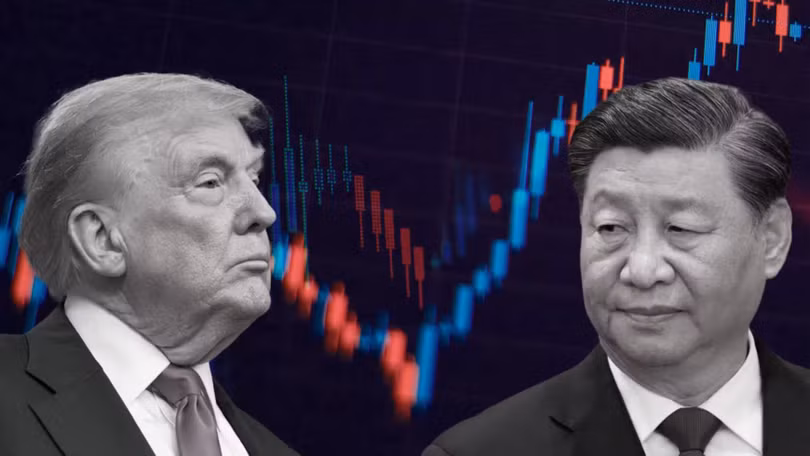 Thị trường chứng khoán Trung Quốc tăng mạnh sau thoả thuận đình chiến. Ảnh: Nikkei Asia.