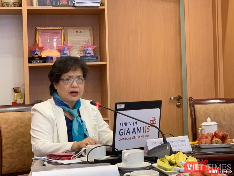 BSCKII. Tạ Phương Dung - Phó Chủ tịch Hội Thận học TP. Hồ Chí Minh