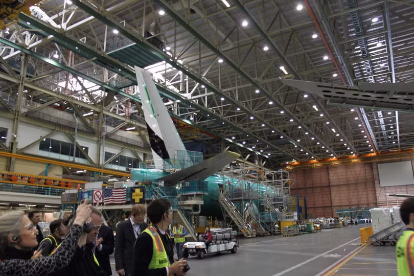 Ghé thăm nhà máy sản xuất máy bay Boeing tại Mỹ ảnh 8