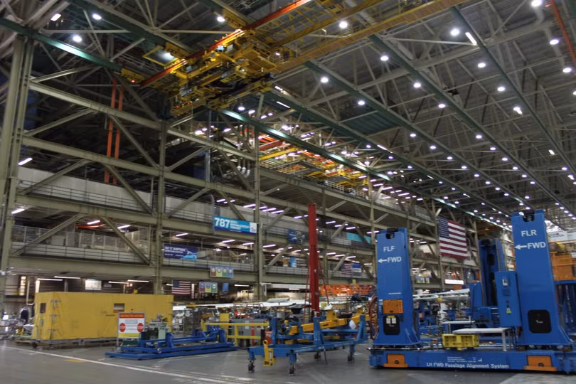 Ghé thăm nhà máy sản xuất máy bay Boeing tại Mỹ ảnh 4