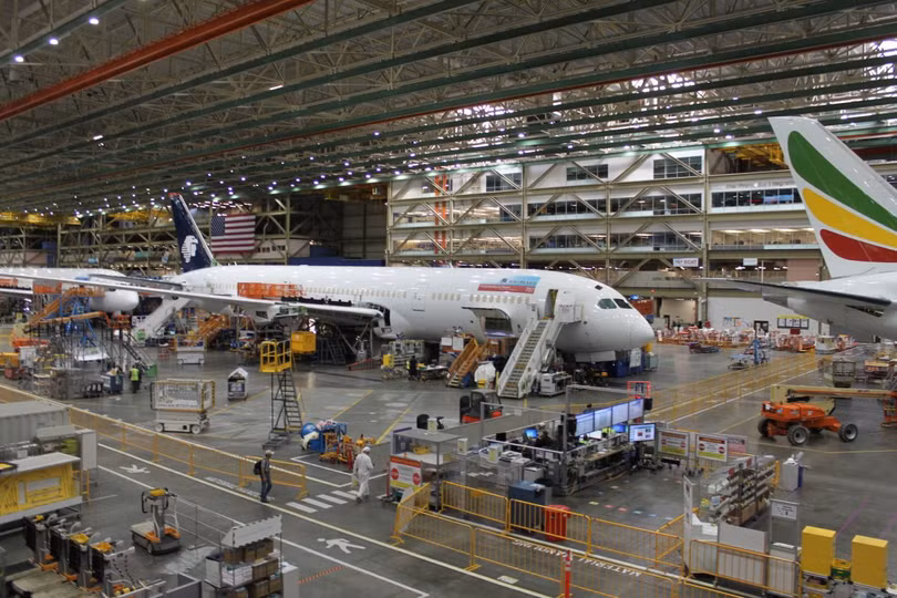 Ghé thăm nhà máy sản xuất máy bay Boeing tại Mỹ ảnh 11