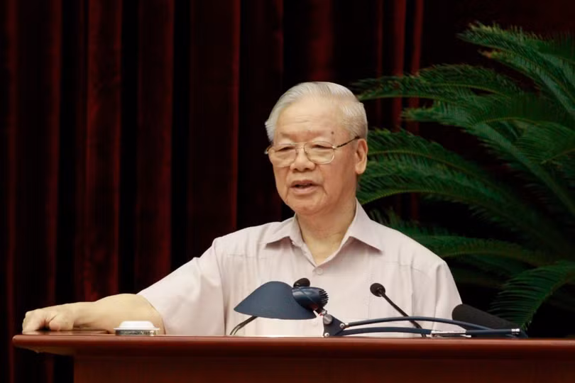 Tổng Bí thư Nguyễn Phú Trọng . Ảnh: Phạm Cường