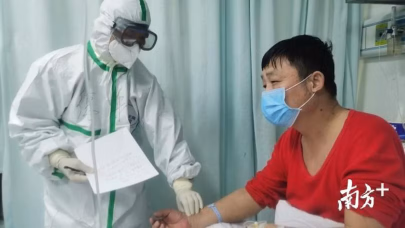 Trung Quốc xuất hiện hiện tượng nhiều người đã chữa khỏi ra viện lại dương tính với nCoV (Ảnh: Nanfang).
