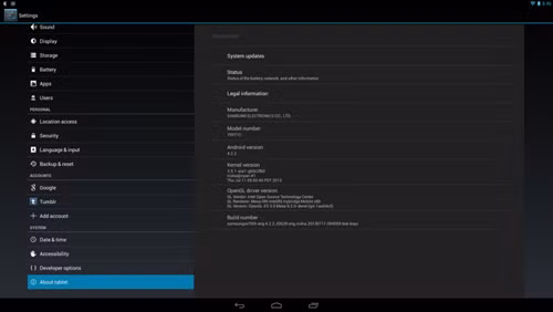 Android trên máy tính Samsung XE700T. Android trên máy tính Samsung XE700T.