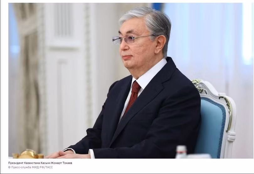 Tổng thống Kazakhstan Tokayev tuyên bố: Lực lượng gìn giữ hòa bình CSTO sẽ bắt đầu rút về sau 2 ngày nữa (Ảnh: TASS).