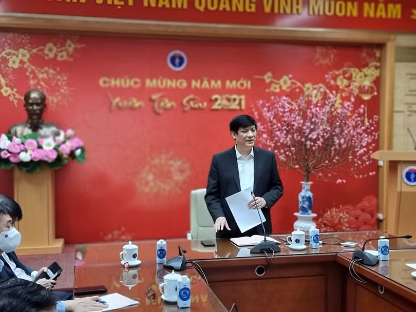 Bộ trưởng Bộ Y tế Nguyễn Thanh Long chủ trì hội nghị