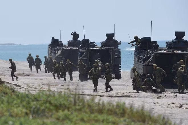 Quân đội Philippines và Mỹ tập trận chung ở Phi trong khuôn khổ Thỏa thuận VFA (Ảnh: Sohu).