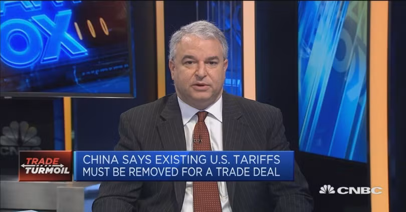 Ông David Firestein, Giám đốc Quỹ Quan hệ Mỹ - Trung (Ảnh: CNBC).