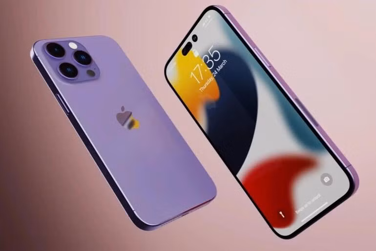 Bản dựng iPhone 14 Pro (Ảnh: PhoneArena). Bản dựng iPhone 14 Pro (Ảnh: PhoneArena).