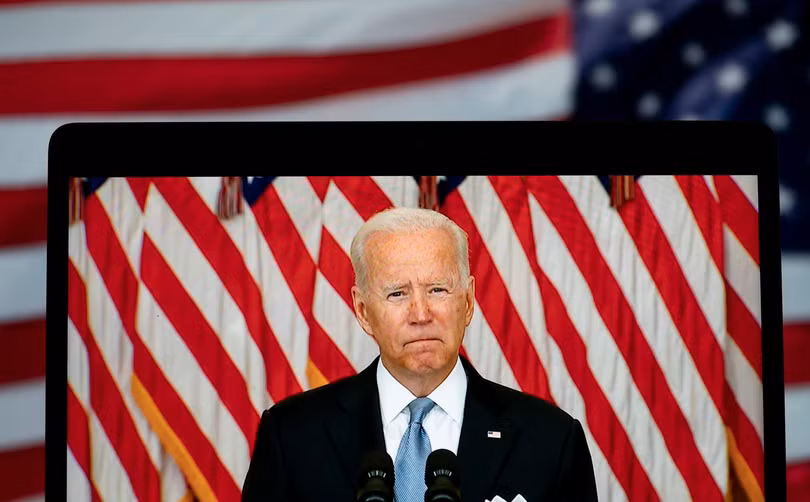 Ngày 16/8, Tổng thống Mỹ Biden phát biểu tại Nhà Trắng, cho rằng quyết định rút quân của ông là đúng đắn, nhưng thừa nhận tình hình Afghanistan xấu đi nhanh hơn Mỹ dự kiến (Ảnh: THX).