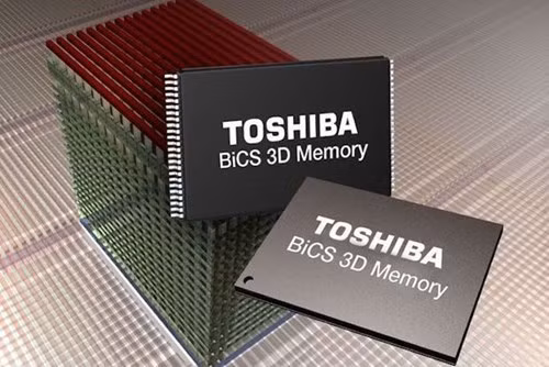 Cùng với các đối tác sản xuất của mình, Toshiba và Western Digital đã công bố thế hệ mới nhất của công nghệ BIC ngăn xếp 64 lớp để tăng mật độ cho chip nhớ NAND