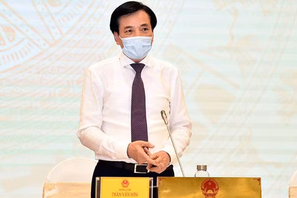 Bộ trưởng, Chủ nhiệm Trần Văn Sơn, Trưởng ban chỉ đạo chuyển đổi số của Văn phòng Chính phủ (Ảnh: hanoimoi.com.vn)