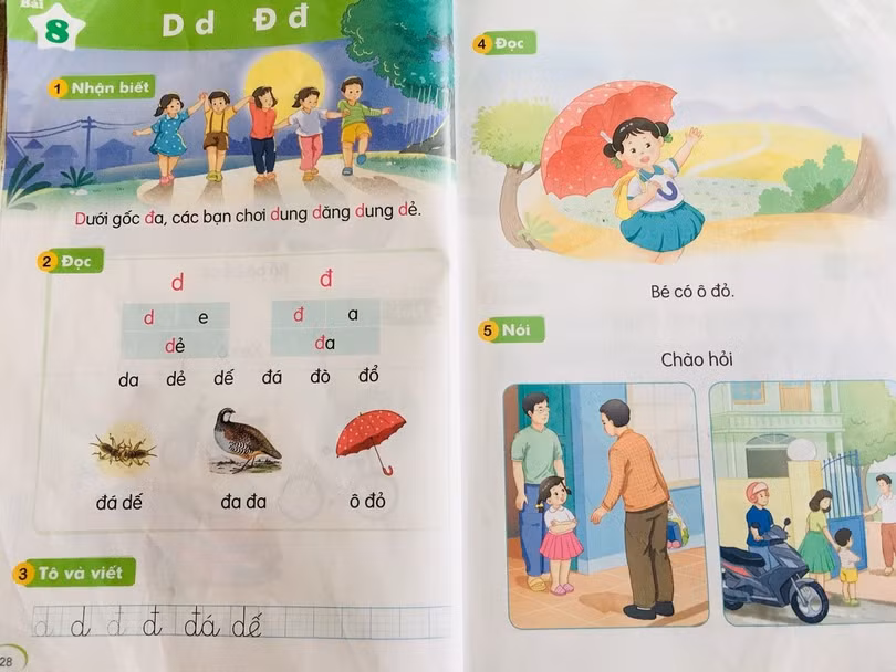 Việc cho trẻ đọc câu dài khiến trẻ sợ Tiếng Việt. Ảnh: Nguyễn Phương Việc cho trẻ đọc câu dài khiến trẻ sợ Tiếng Việt. Ảnh: Nguyễn Phương