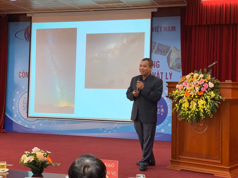 PGS.TS. Đinh Văn Trung - Viện trưởng Viện Vật lý PGS.TS. Đinh Văn Trung - Viện trưởng Viện Vật lý