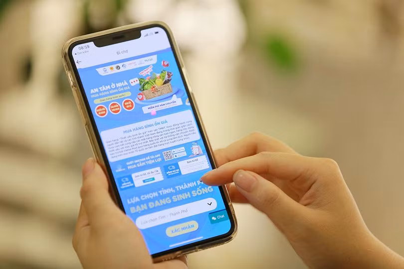 63 trang web “đi chợ hộ” tại các tỉnh, thành trên cả nước vừa được sàn Vỏ Sò chính thức ra mắt.