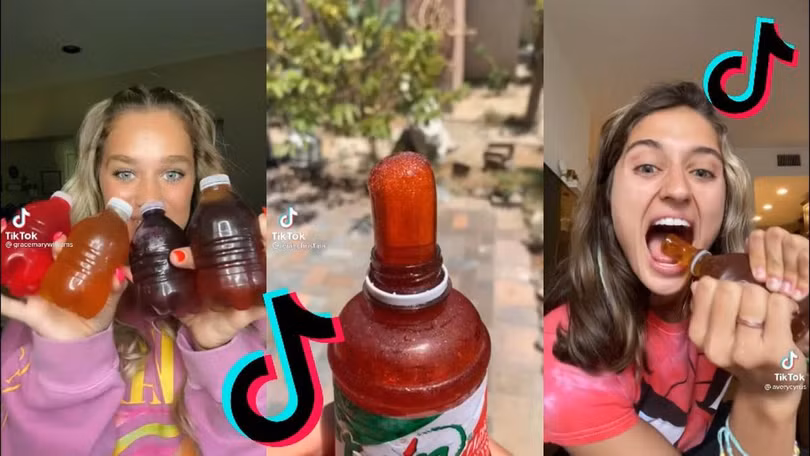 #FrozenHoneyChallenge đã thu hút hơn 900 triệu lượt xem trên nền tảng TikTok. Ảnh: Insider. #FrozenHoneyChallenge đã thu hút hơn 900 triệu lượt xem trên nền tảng TikTok. Ảnh: Insider.