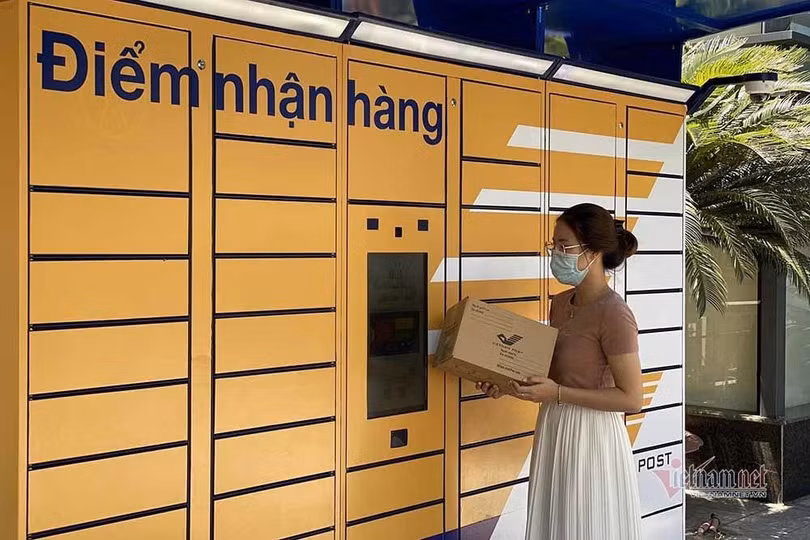 Tại các địa bàn cung cấp dịch vụ Post Smart, khách hàng của Vietnam Post có thể đến điểm tủ đăng ký để tự lấy bưu gửi.