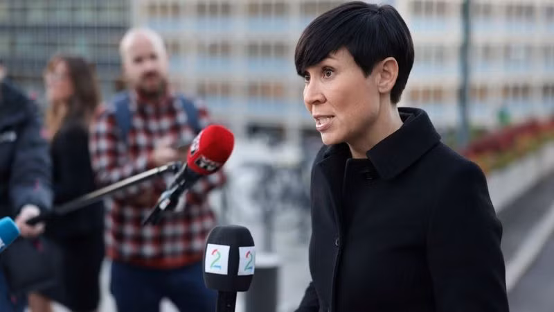 Bà Ine Eriksen Soreide - Bộ trưởng Ngoại giao Na Uy. (Ảnh: BBC)
