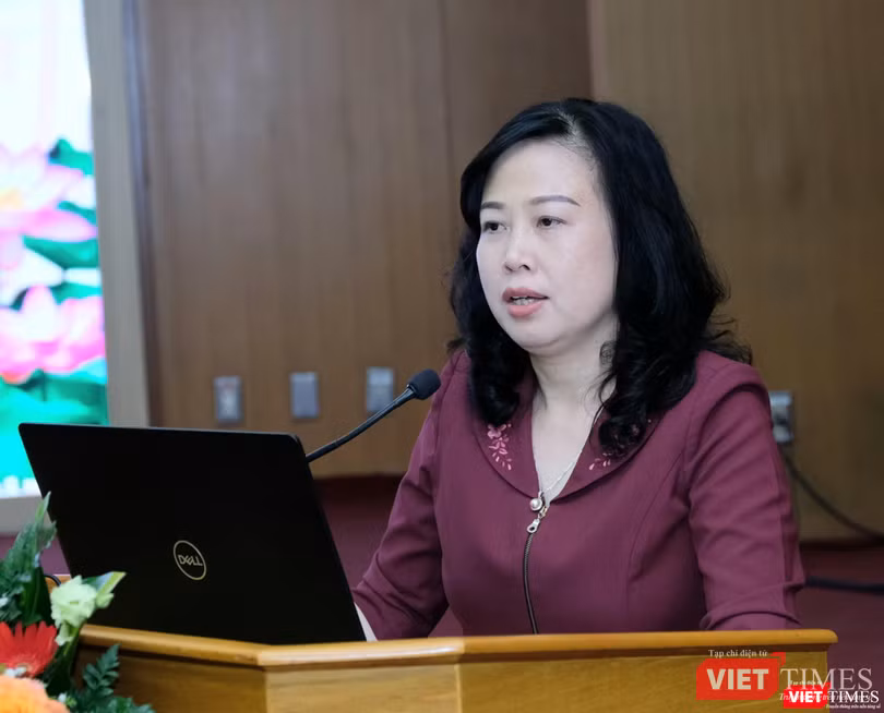 Bà Đào Hồng Lan - Quyền Bộ trưởng Bộ Y tế Bà Đào Hồng Lan - Quyền Bộ trưởng Bộ Y tế
