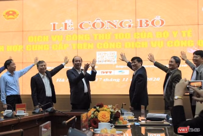 Công bố dịch vụ công thứ 100 của Bộ Y tế tích hợp, cung cấp trên Cổng dịch vụ công Quốc gia