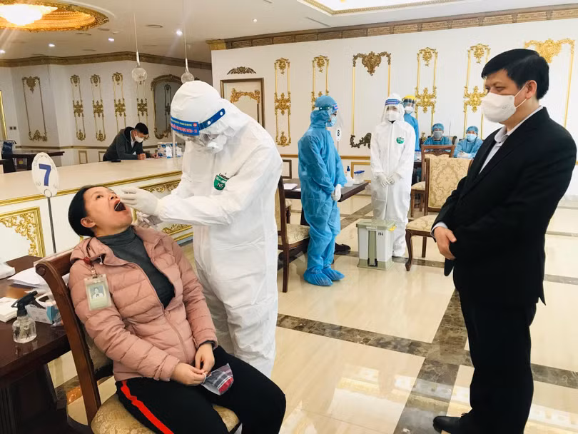 Bộ trưởng Bộ Y tế Nguyễn Thanh Long kiểm tra công tác y tế phục vụ Đại hội Đảng trước ngày khai mạc
