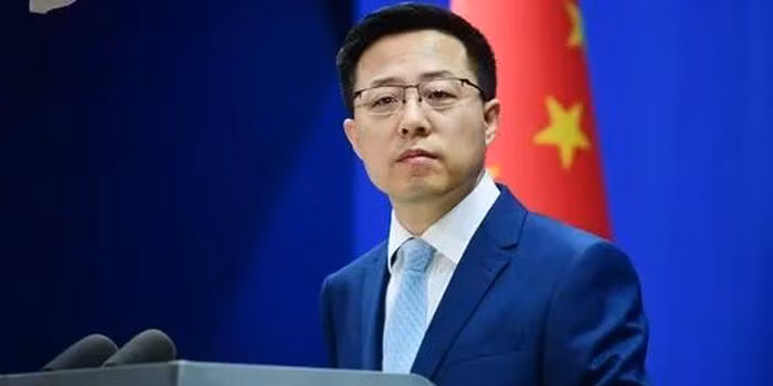 Ông Triệu Lập Kiên: Trung Quốc kiên quyết phản đối mọi quốc gia có quan hệ ngoại giao với Trung Quốc kí bất kì hiệp định nào có hàm ý chủ quyền và tính chất chính thức với Đài Loan (Ảnh: Tân Hoa xã).