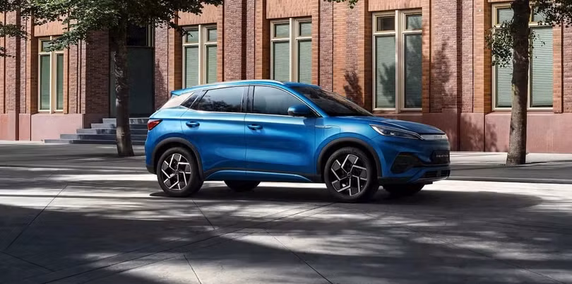 Xe điện BYD Yuan Plus ở Bắc Mỹ. Ảnh Electrek