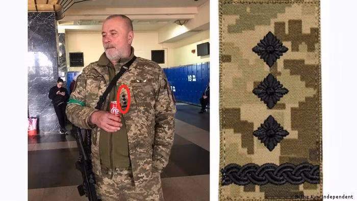 Piotr Kapuscinski mặc quân phục Quân đội Ukraine mang quân hàm Đại tá (Ảnh: Kiyiv Independent). Piotr Kapuscinski mặc quân phục Quân đội Ukraine mang quân hàm Đại tá (Ảnh: Kiyiv Independent).