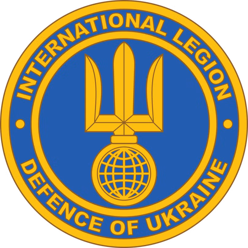 Phù hiệu của "Binh đoàn quốc tế" gồm những người nước ngoài chống Nga ở Ukraine thành lập theo sáng kiến của ông Zelensky. Phù hiệu của "Binh đoàn quốc tế" gồm những người nước ngoài chống Nga ở Ukraine thành lập theo sáng kiến của ông Zelensky.